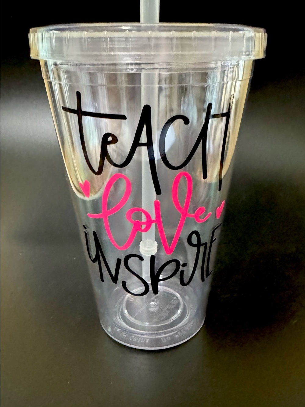 Teacher Tumbler, Handmade Teacher 16 oz High Quality Cupture Brand Tumbler